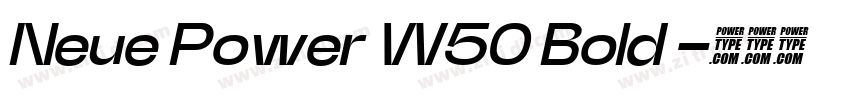 Neue Power W50 Bold 字体转换 Neue Power W50 Bold 字体转换